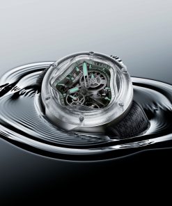 Alternative view of MP-17 MECA-10 Arsham Splash Titanium Sapphire