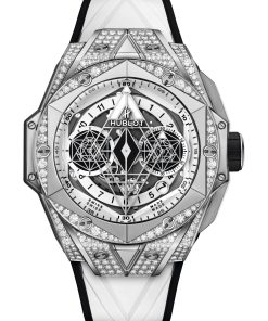 Sang Bleu II Titanium White Pavé