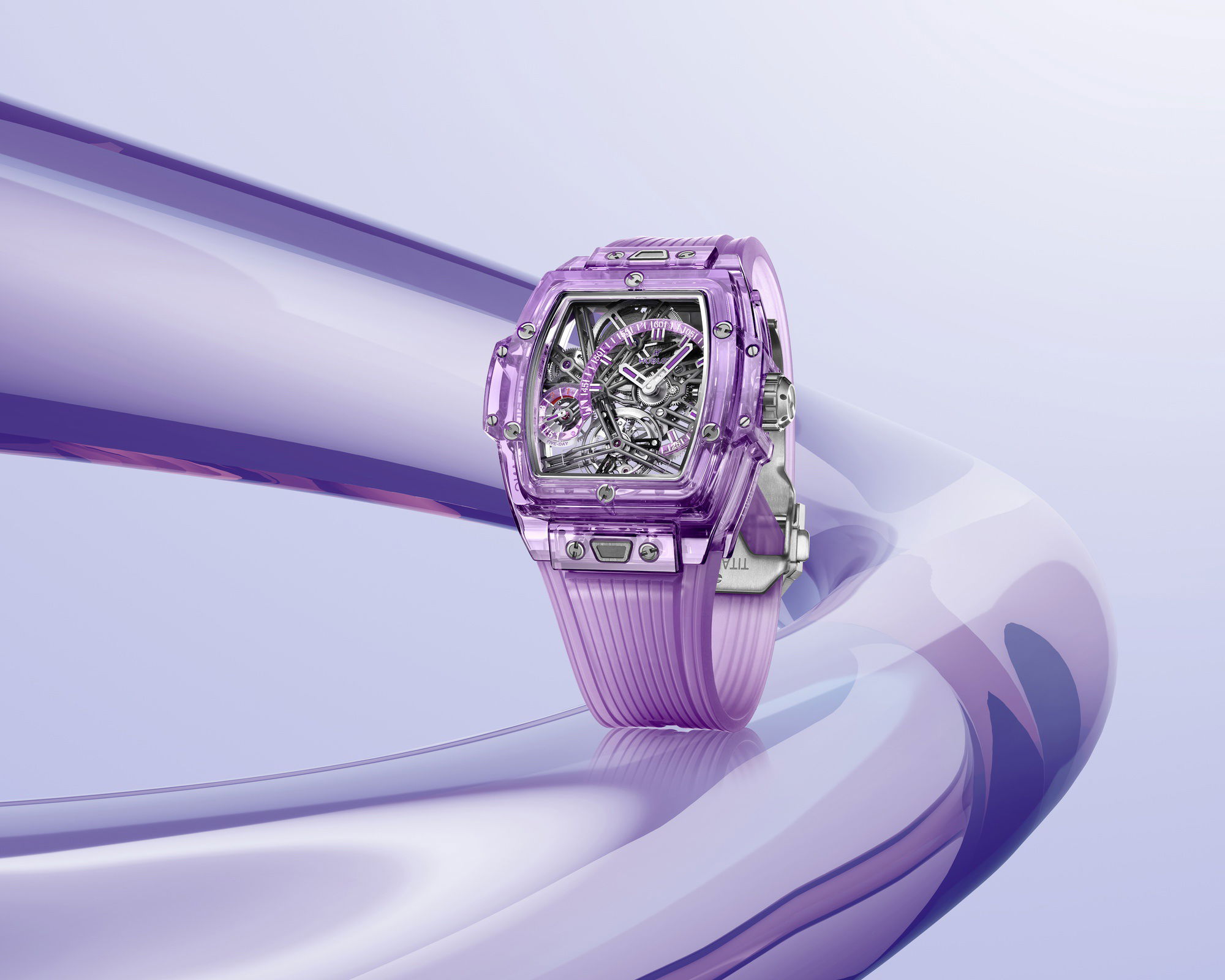 Spirit of Big Bang 5-Day Power Reserve Purple Sapphire - Image 2