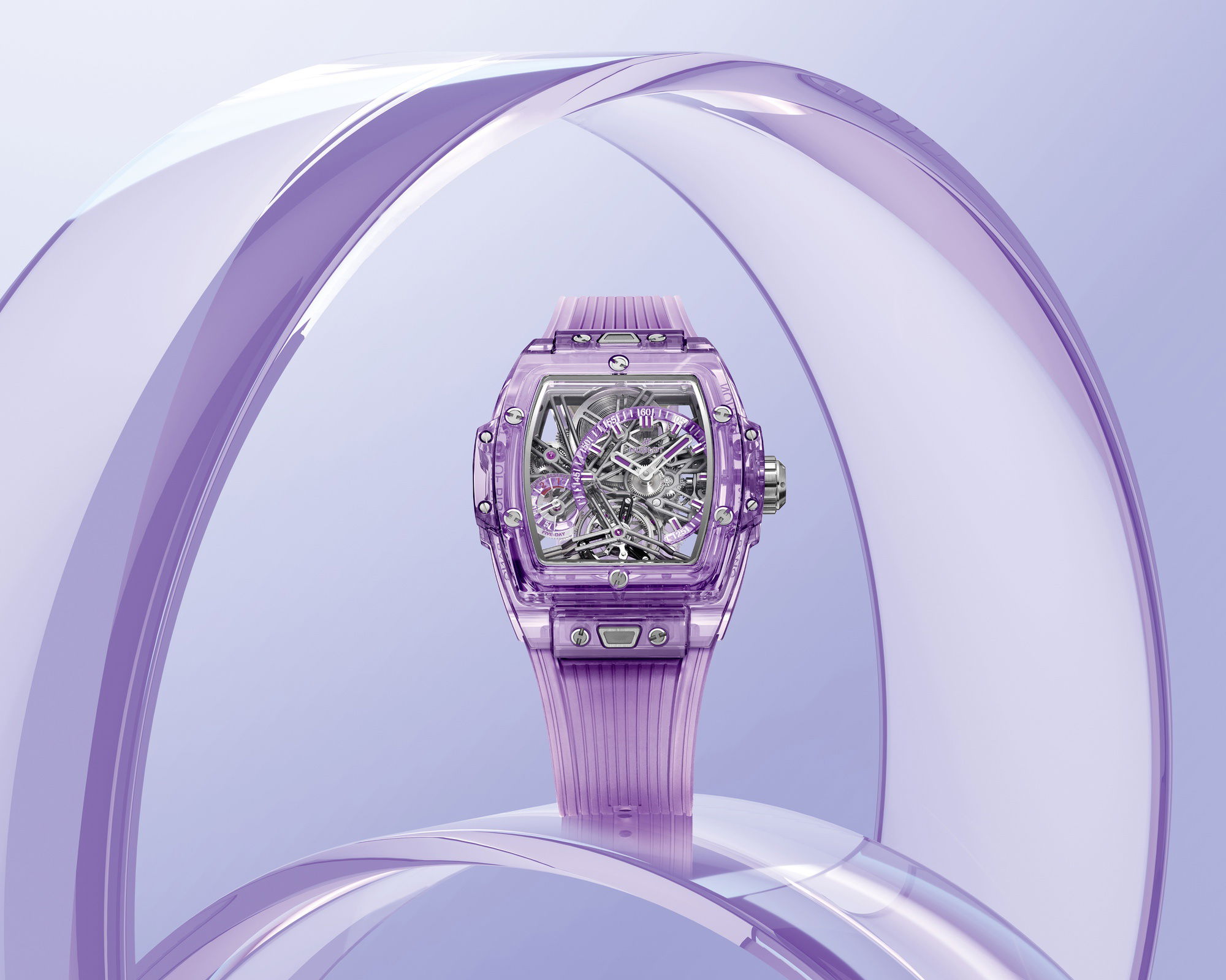 Spirit of Big Bang 5-Day Power Reserve Purple Sapphire - Image 3