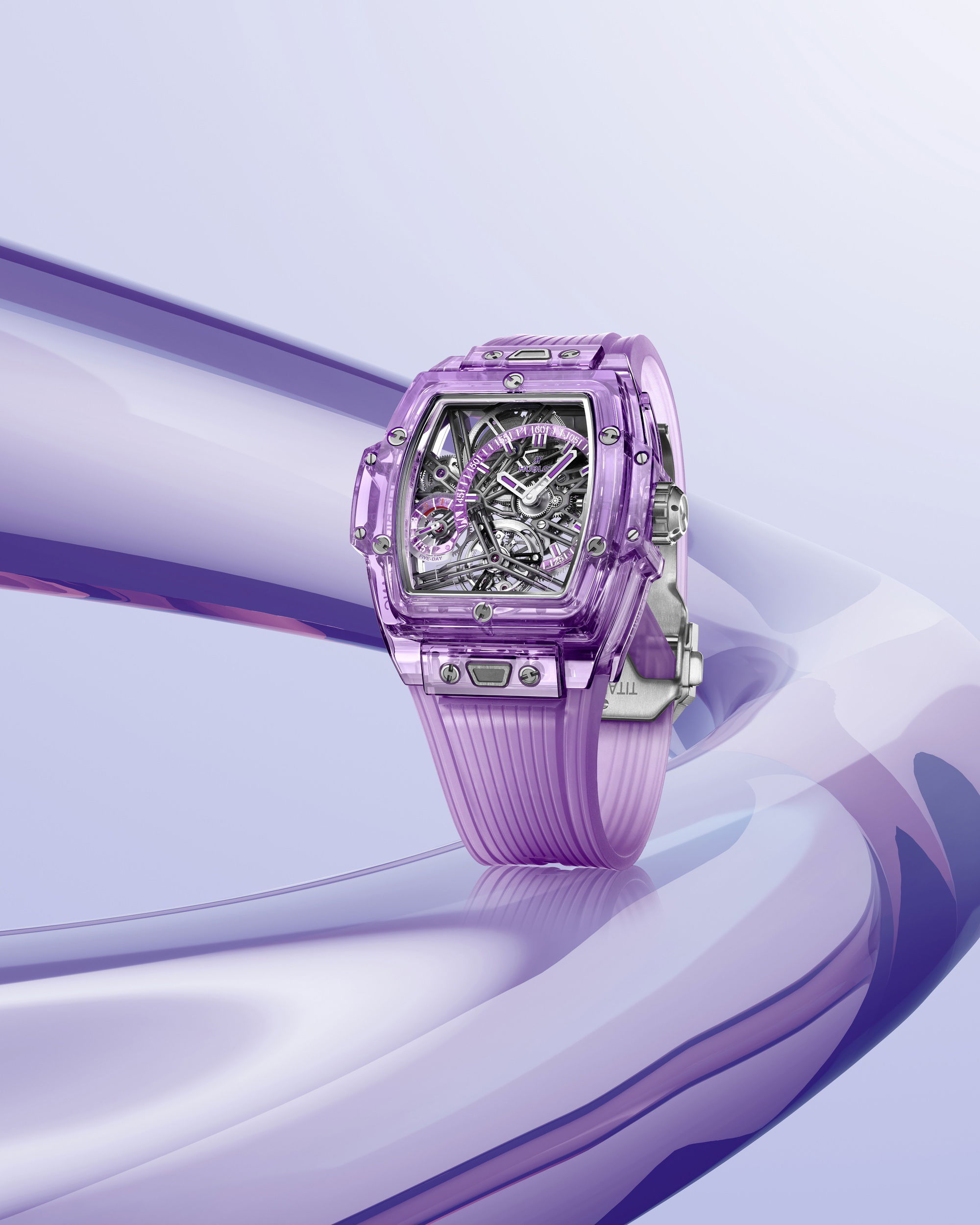 Spirit of Big Bang 5-Day Power Reserve Purple Sapphire - Image 5