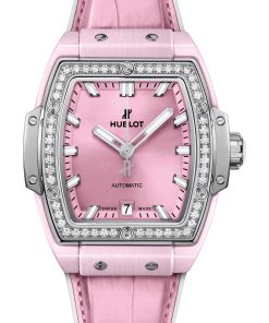 Spirit of Big Bang Pink Ceramic Titanium Diamonds