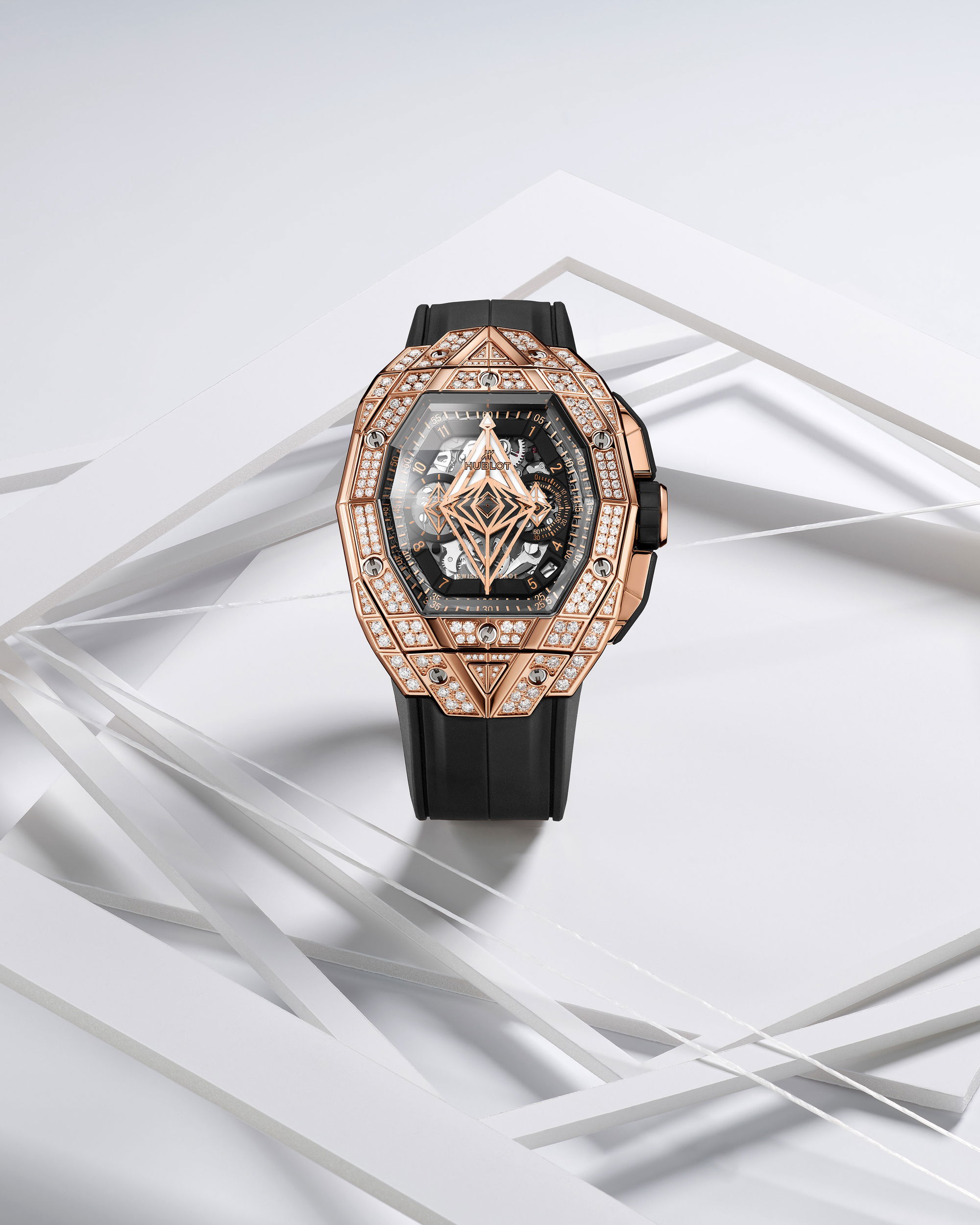 Spirit of Big Bang Sang Bleu King Gold Pavé - Image 5