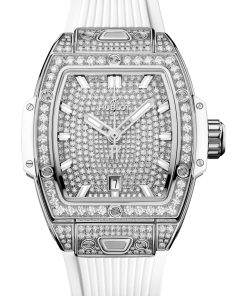 Spirit of Big Bang Steel White Full Pavé