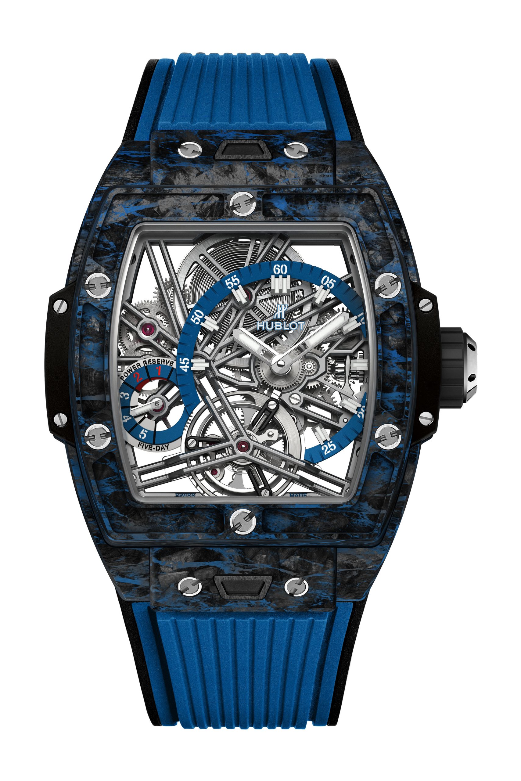 Spirit of Big Bang Tourbillon Carbon Blue