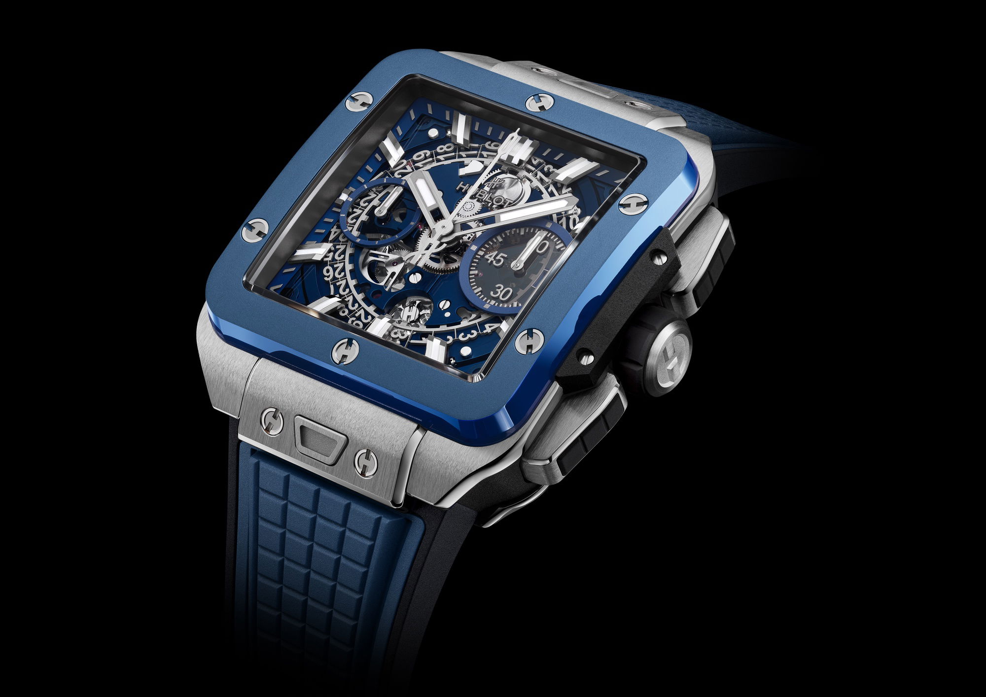 Square Bang Unico Titanium Blue Ceramic - Image 2
