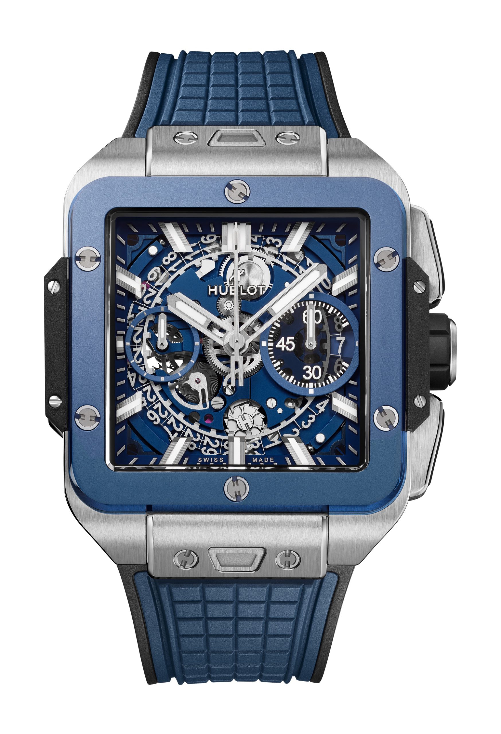 Square Bang Unico Titanium Blue Ceramic