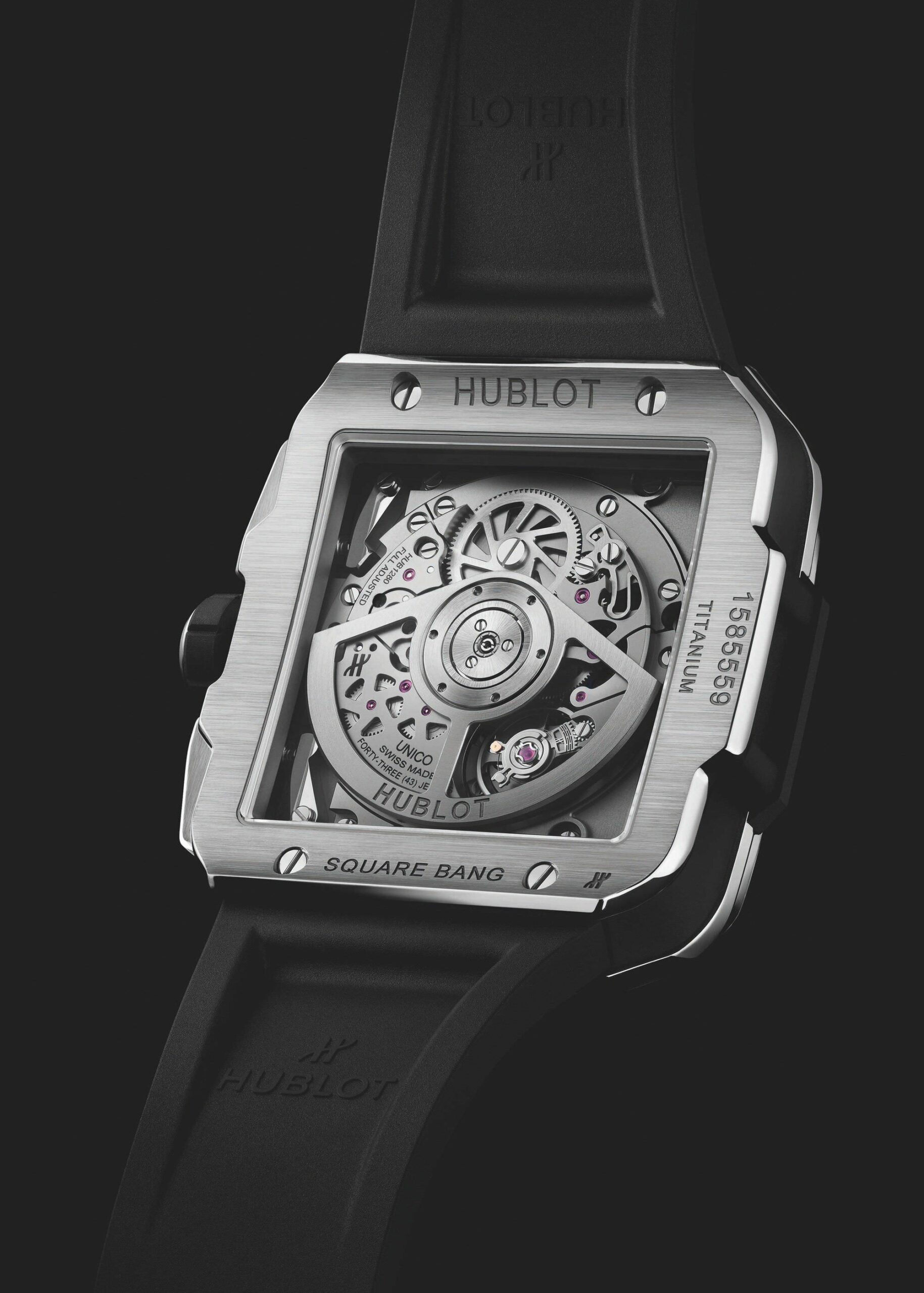 Square Bang Unico Titanium Diamonds - Image 4