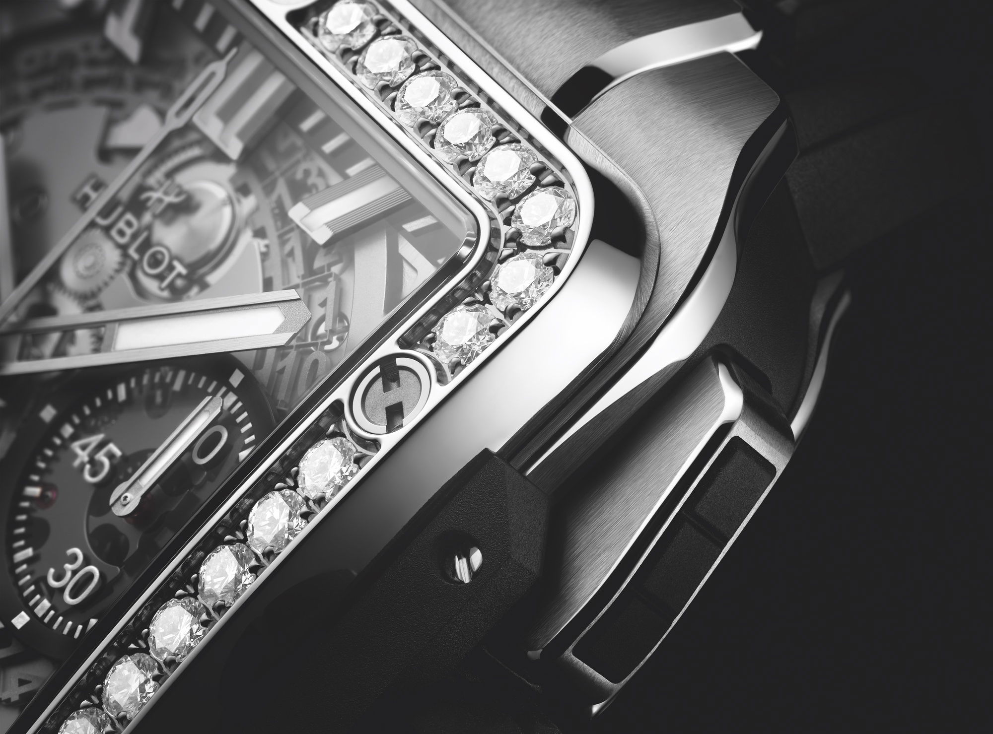 Square Bang Unico Titanium Diamonds - Image 5