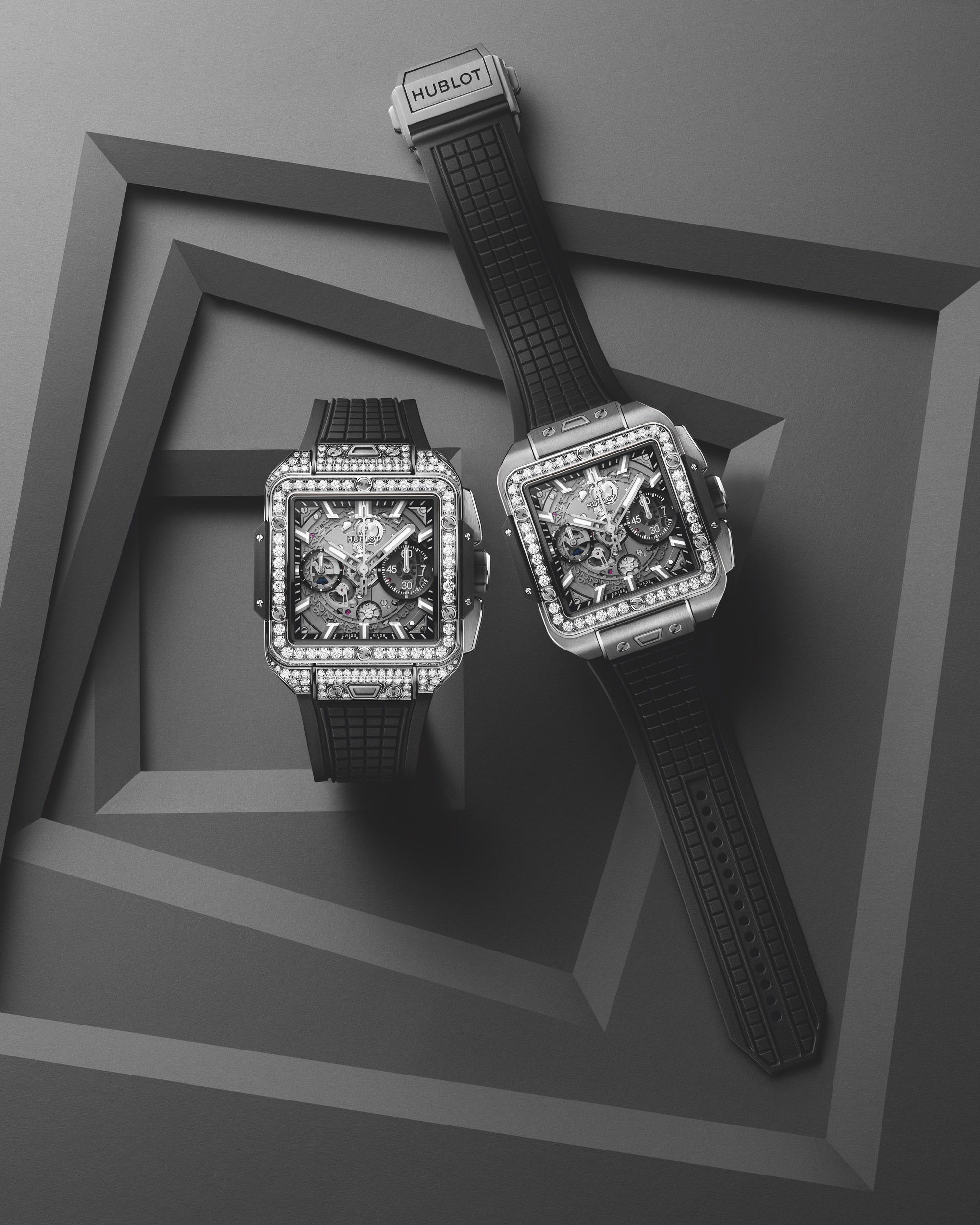 Square Bang Unico Titanium Diamonds - Image 7