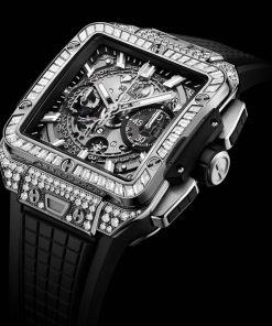 Alternative view of Square Bang Unico Titanium Jewellery