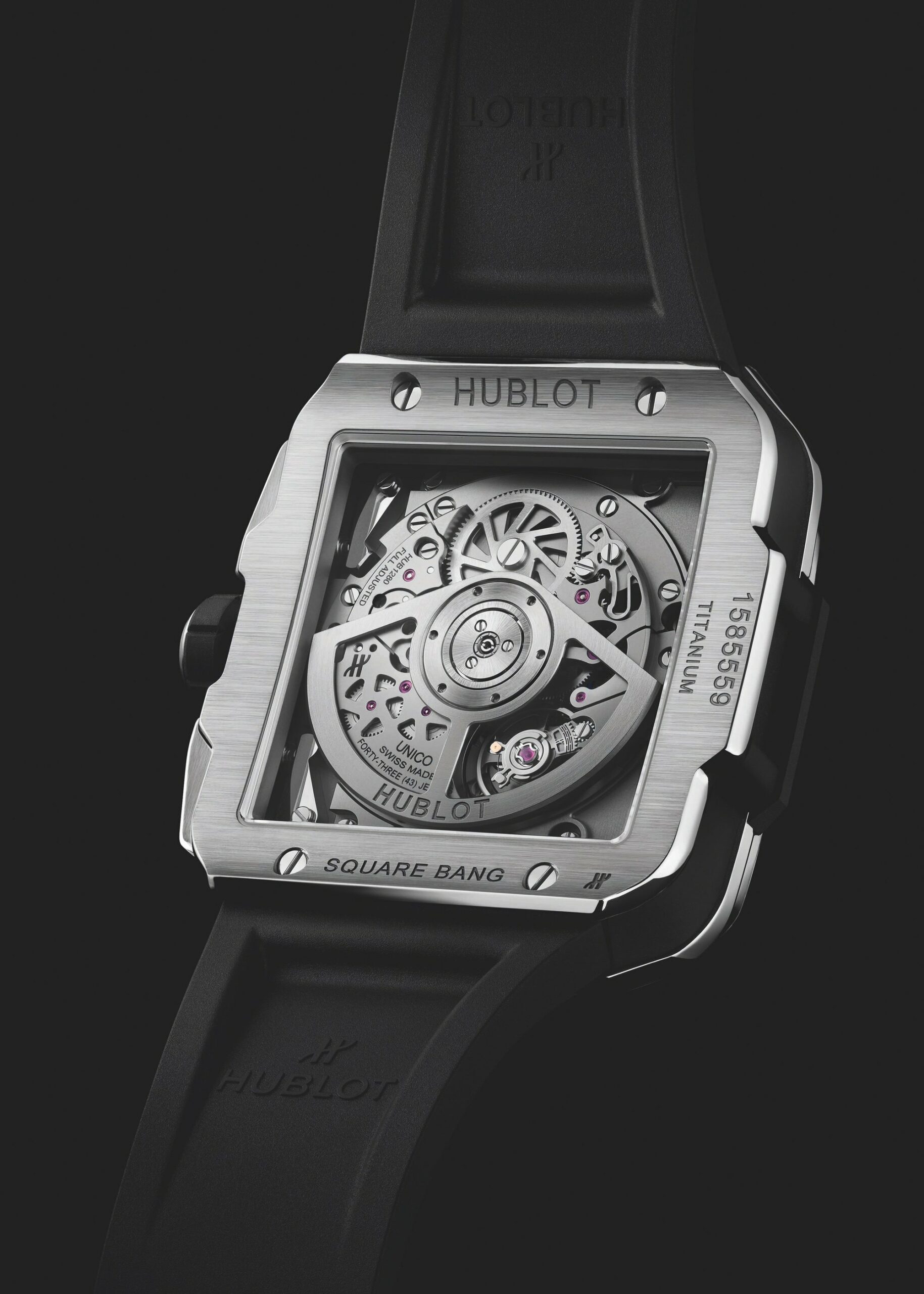 Square Bang Unico Titanium Pavé - Image 4