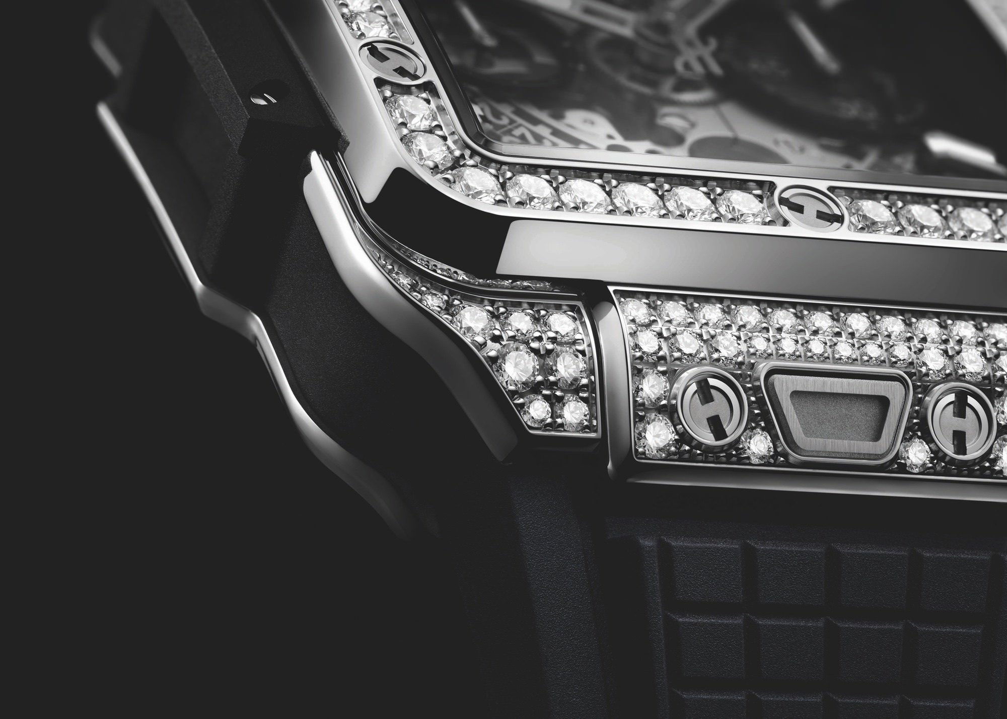 Square Bang Unico Titanium Pavé - Image 5