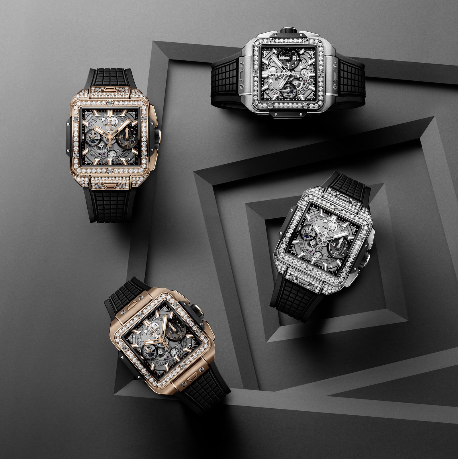 Square Bang Unico Titanium Pavé - Image 6