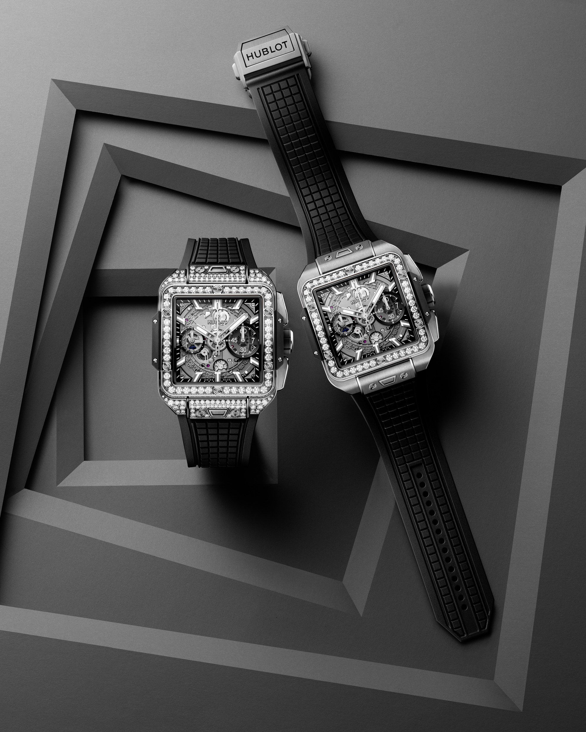 Square Bang Unico Titanium Pavé - Image 7