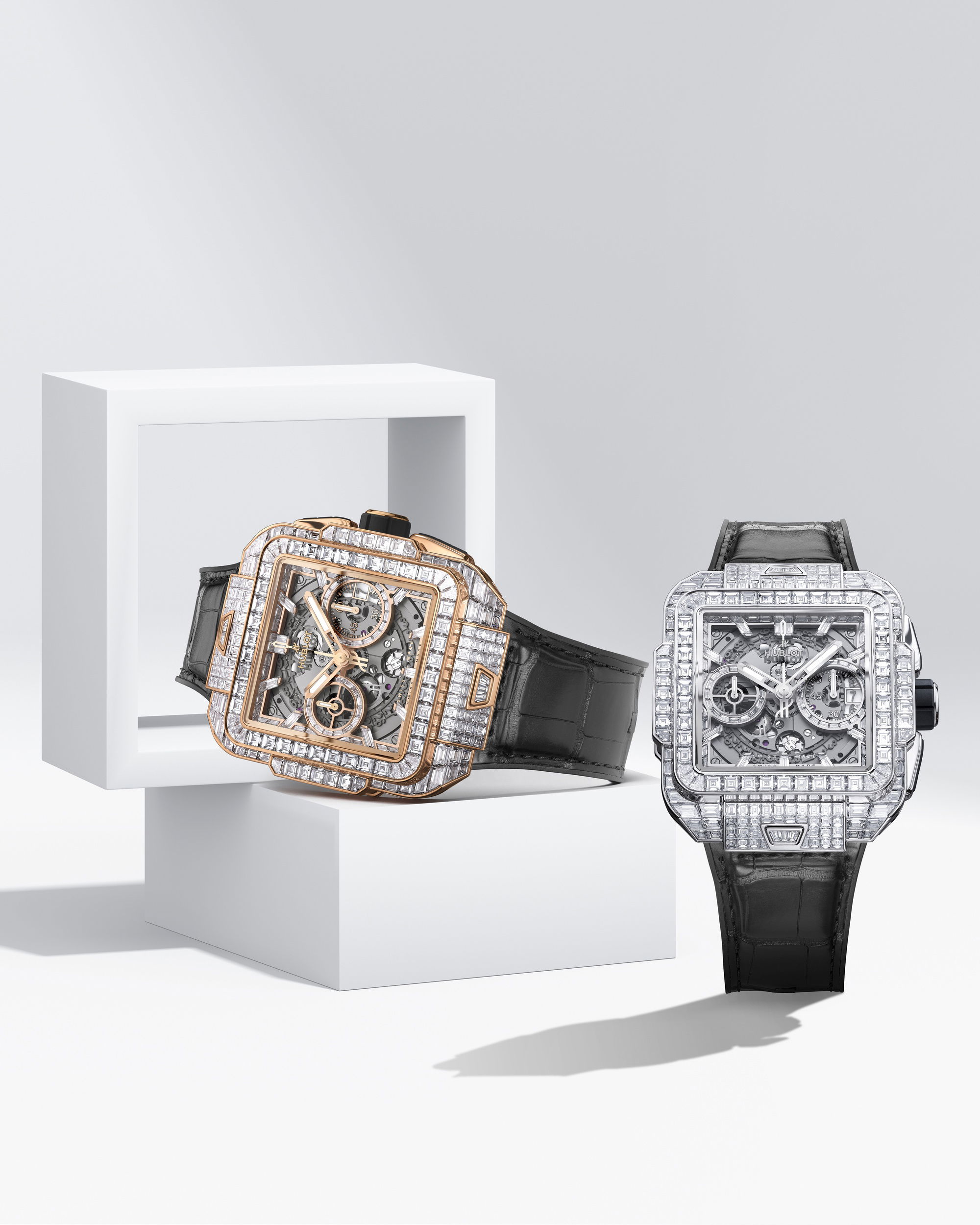 Square Bang Unico White Gold High Jewellery - Image 2