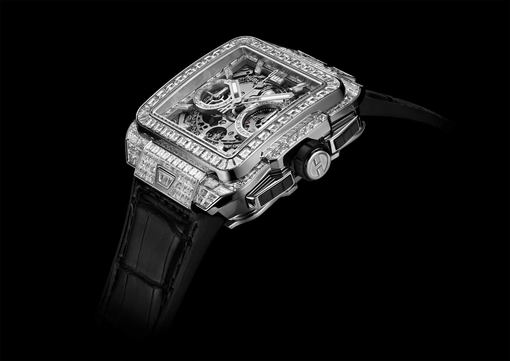 Square Bang Unico White Gold High Jewellery - Image 3