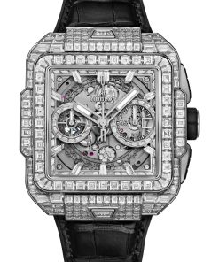 Square Bang Unico White Gold High Jewellery