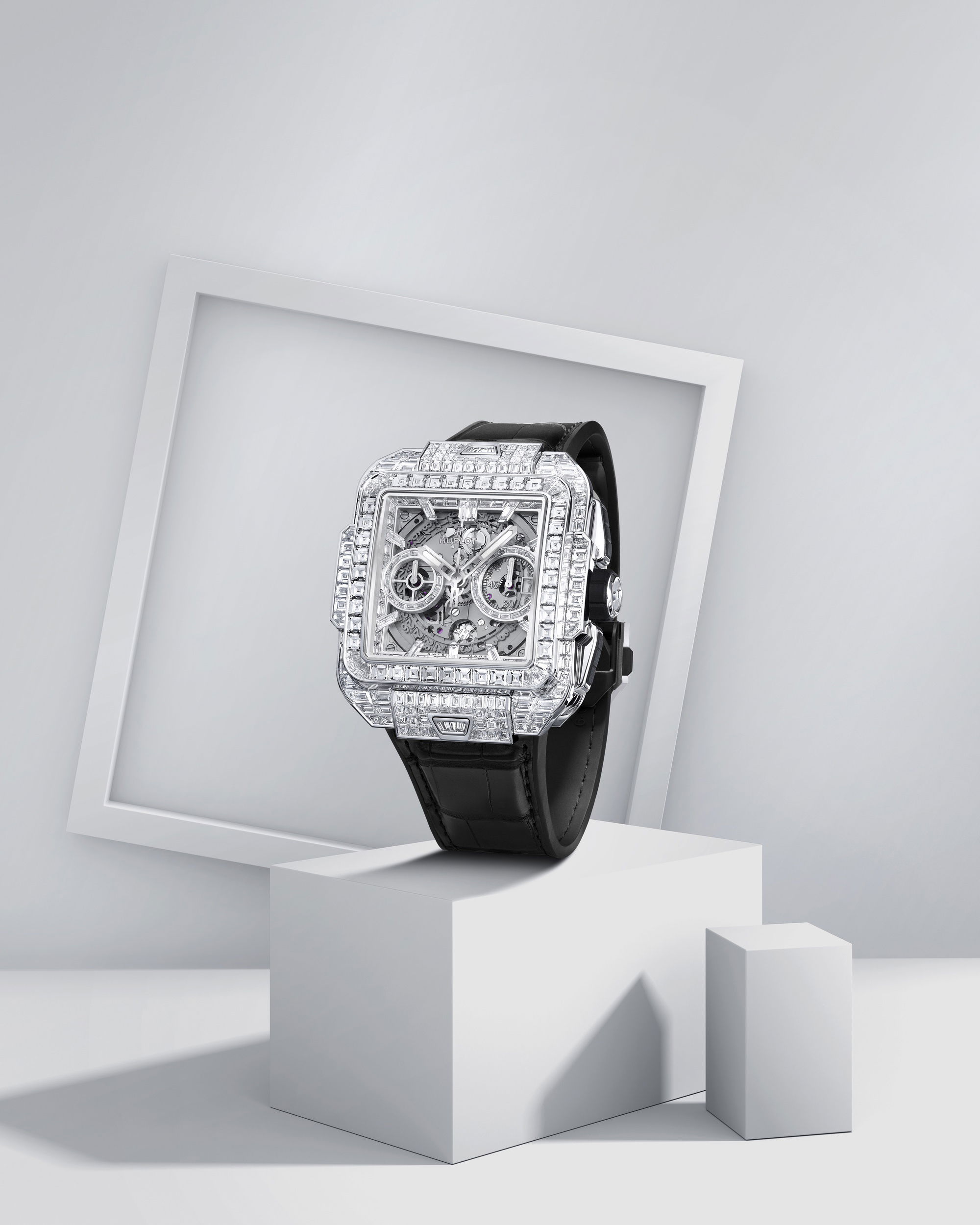 Square Bang Unico White Gold High Jewellery - Image 5