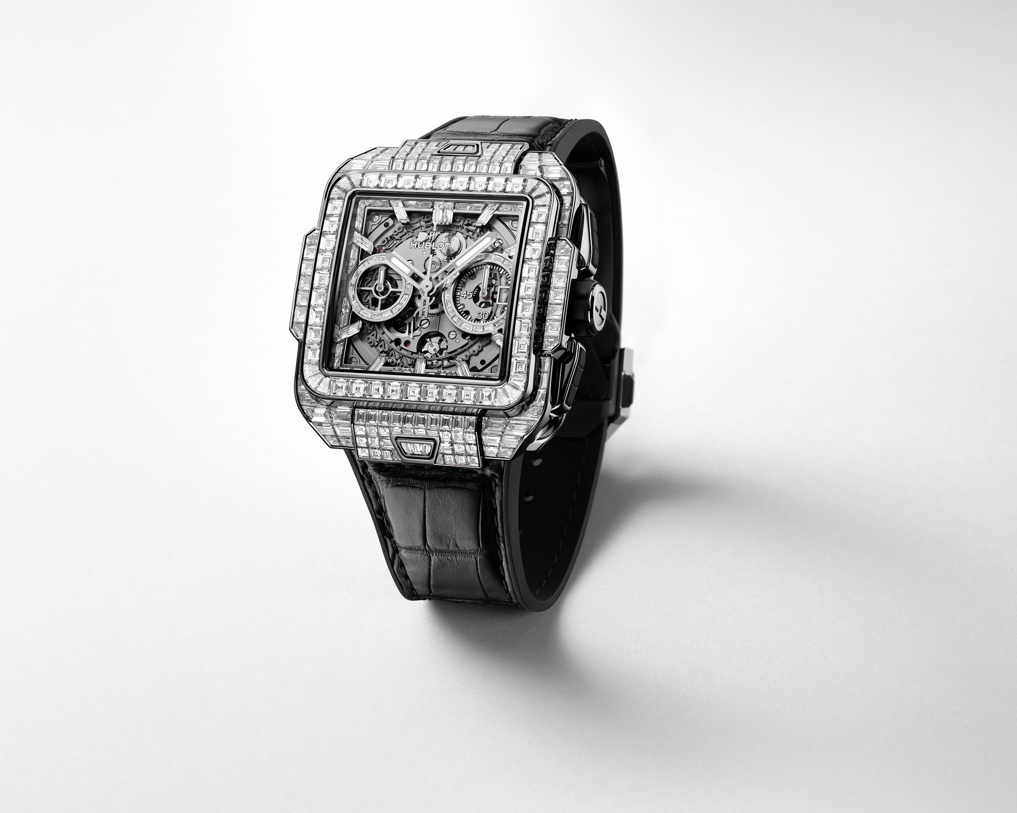Square Bang Unico White Gold High Jewellery - Image 6