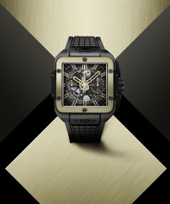 Alternative view of Square Big Bang Unico Ceramic Magic Gold