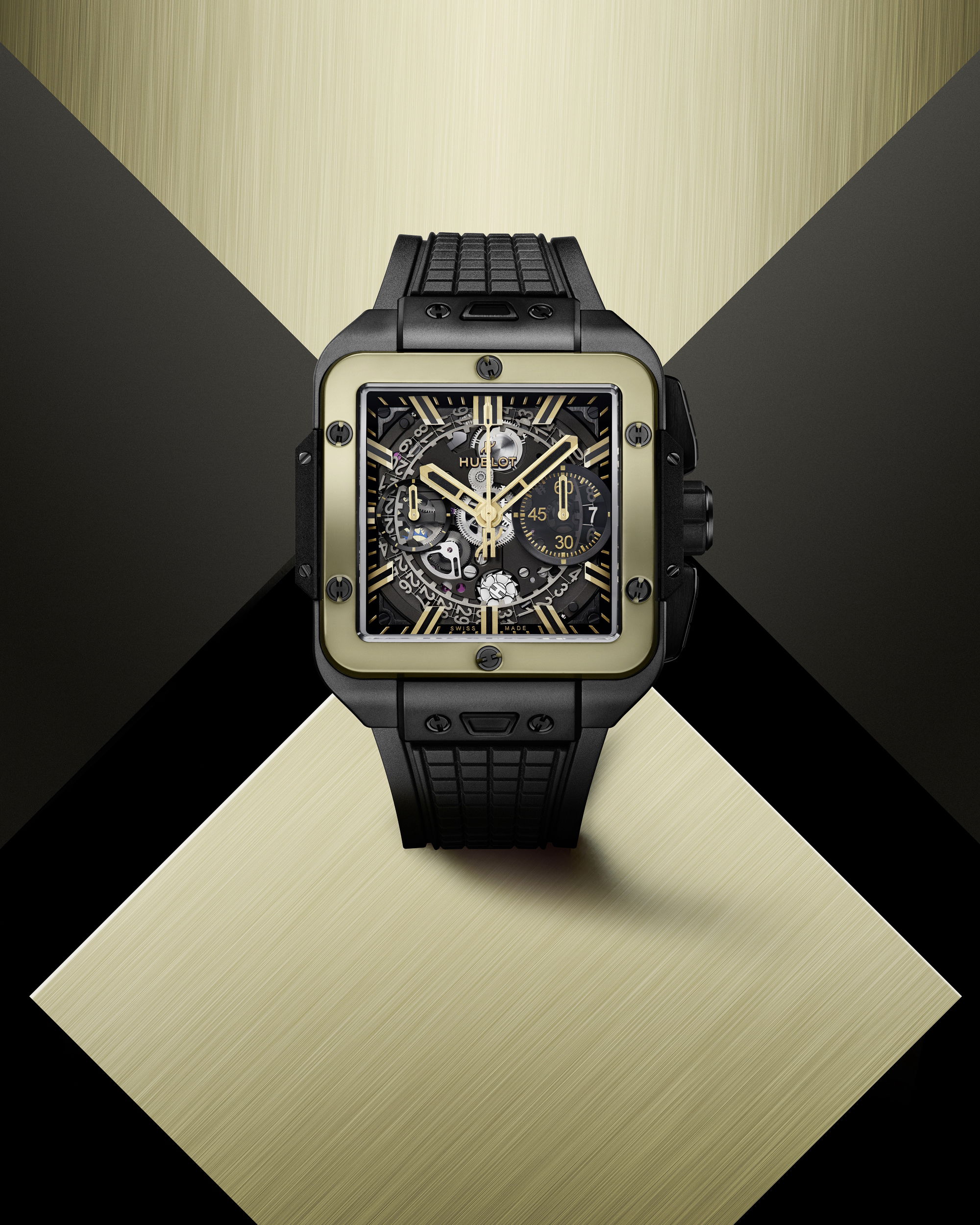 Square Big Bang Unico Ceramic Magic Gold - Image 2