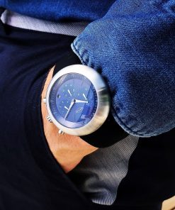 Alternative view of Chronopod 006 – Blue Suede