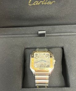 Alternative view of SANTOS DE CARTIER SKELETON WATCH