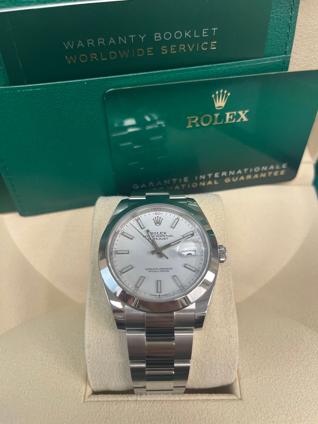 Rolex Datejust 41 41 mm Oystersteel 126300-0005 - Image 3