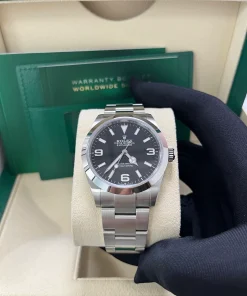 Alternative view of Rolex Explorer 40  40 mm  Oystersteel 224270-0001