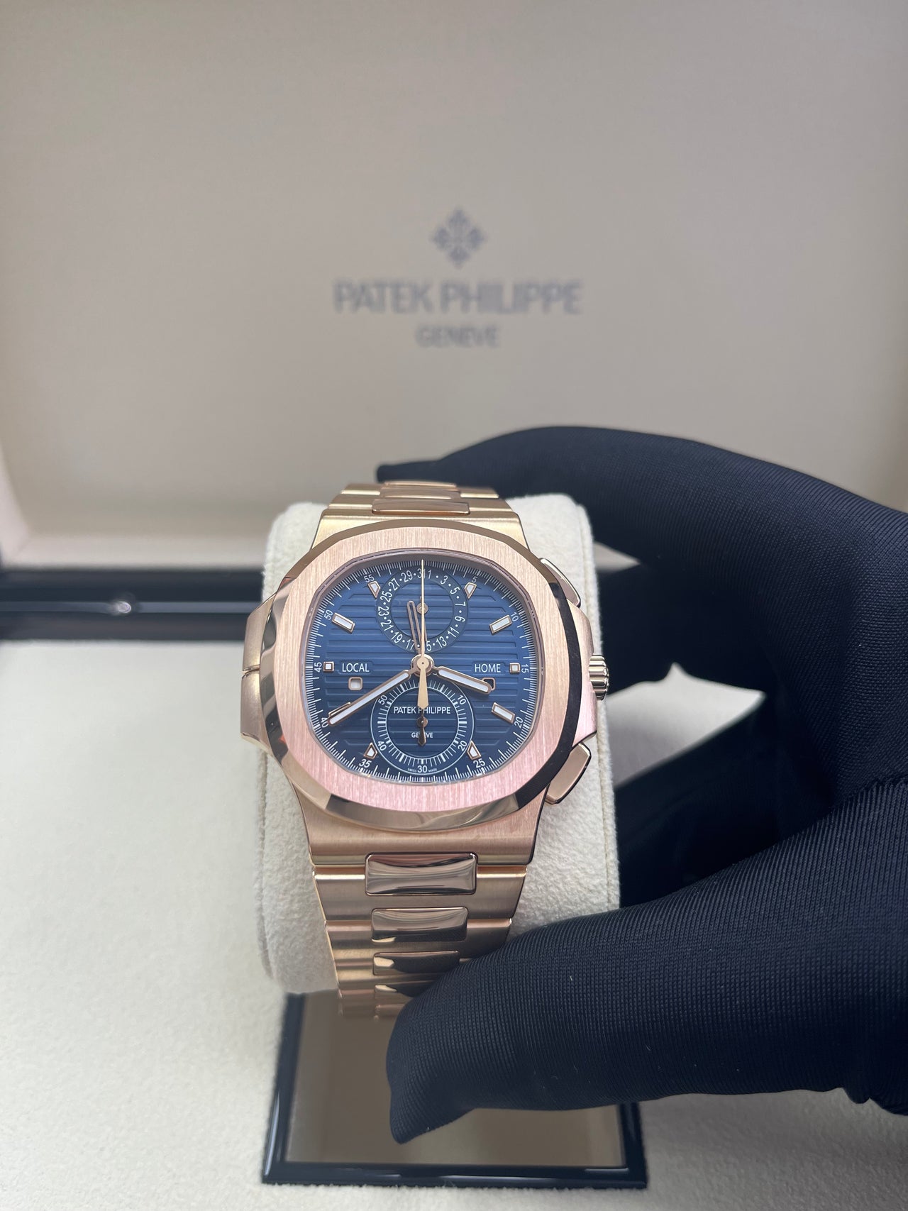 FLYBACK CHRONOGRAPH. TRAVEL TIME. Rose gold 5990/1R-001 - Image 11