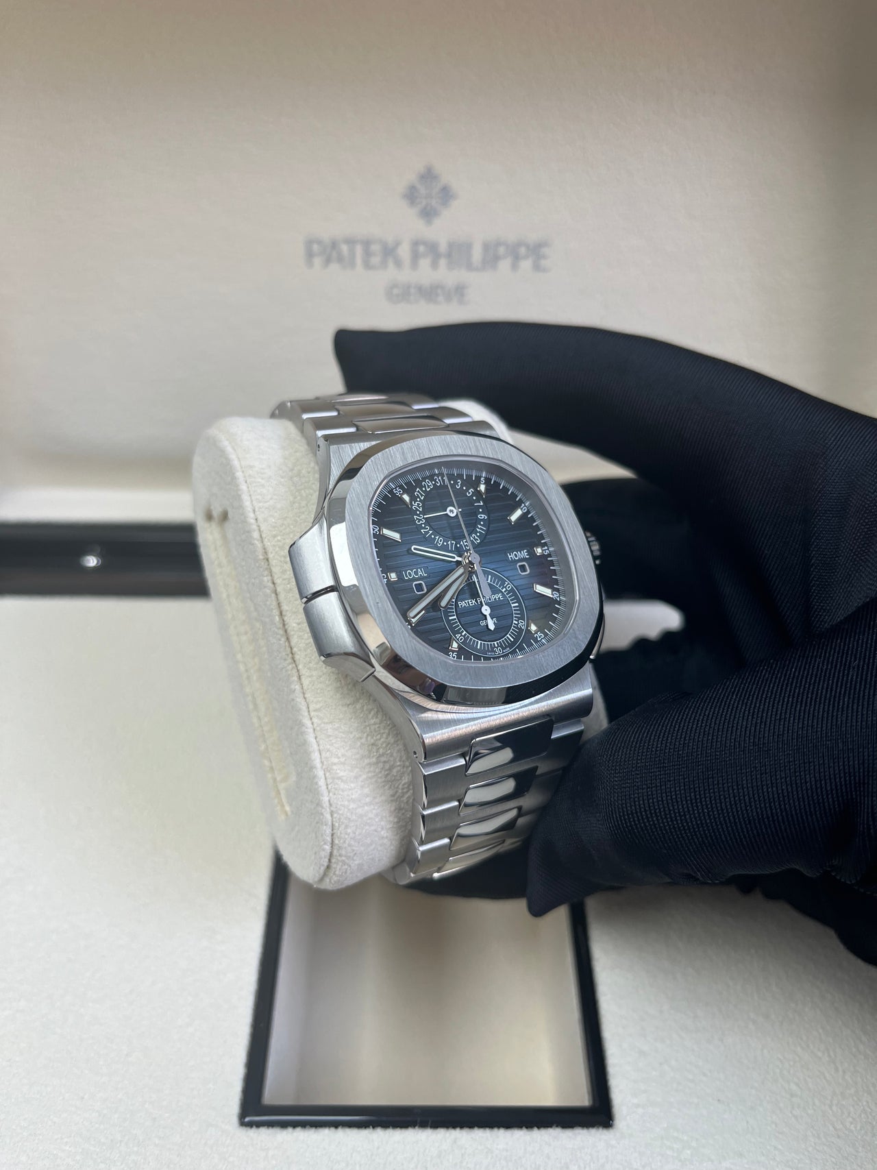 FLYBACK CHRONOGRAPH. TRAVEL TIME. Steel 5990/1A-011 - Image 13