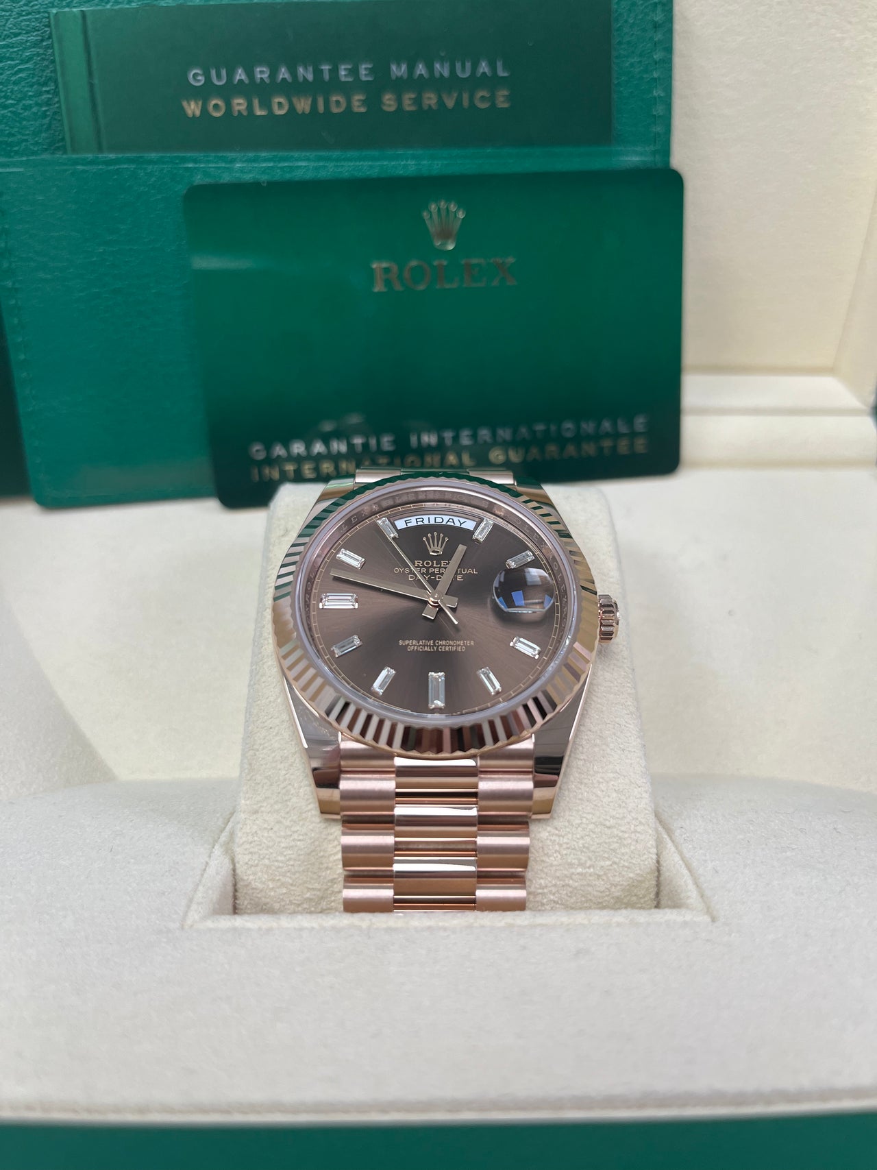 Rolex Day-Date 40 40 mm Everose gold 228235-0003 - Image 8