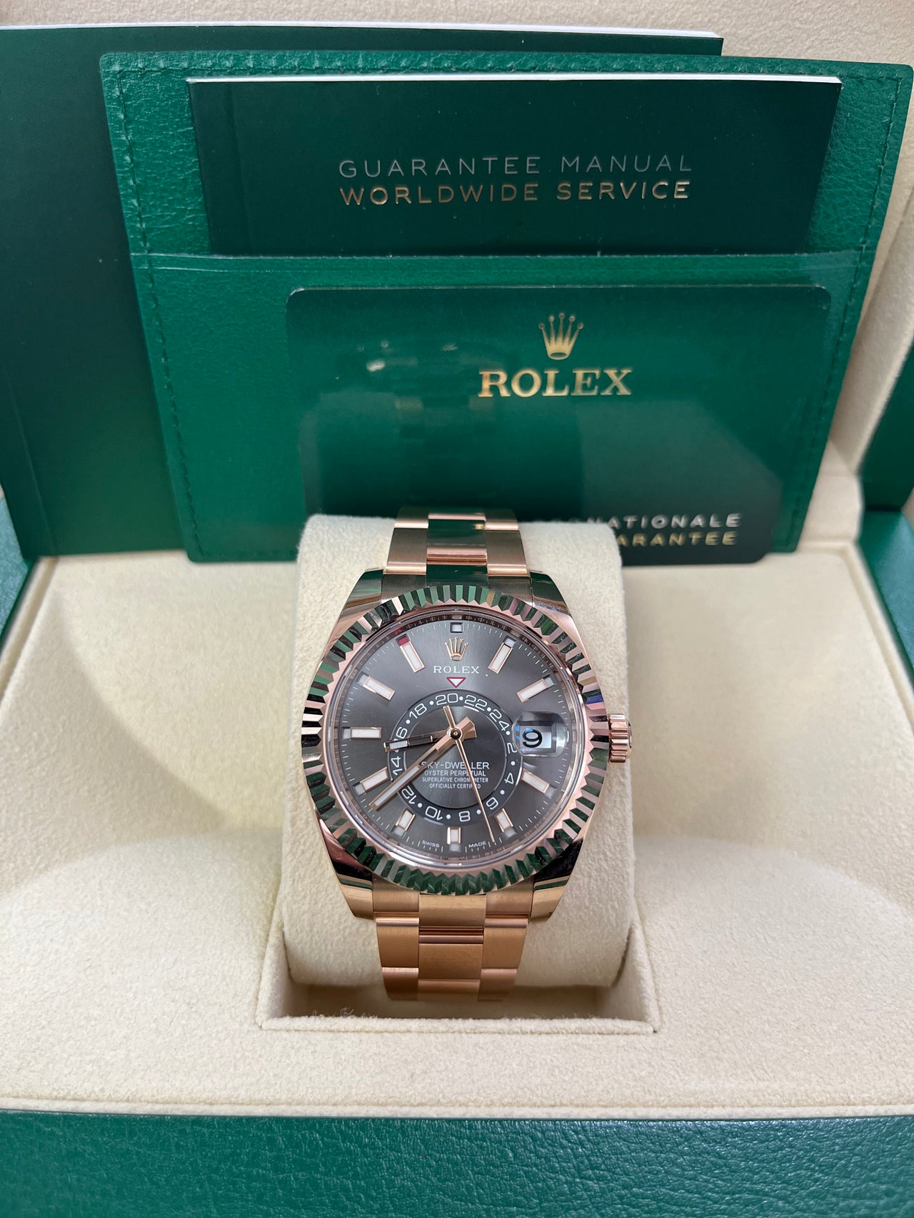 Rolex Sky-Dweller 42 mm Everose gold 336935-0004 - Image 4
