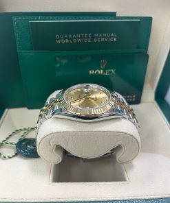 Alternative view of Rolex Datejust 41 41 mm Oystersteel and yellow gold 126333-0012