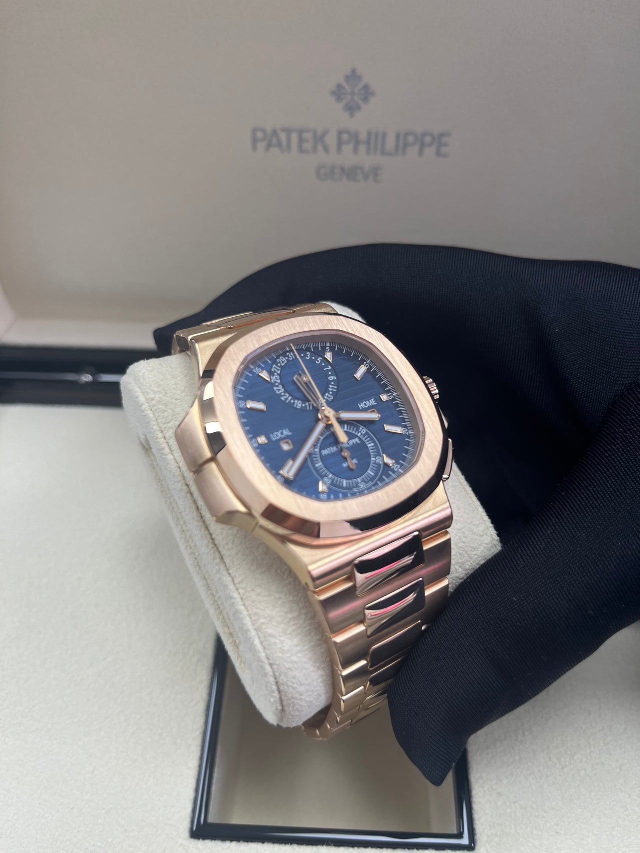 FLYBACK CHRONOGRAPH. TRAVEL TIME. Rose gold 5990/1R-001 - Image 12