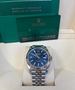Alternative view of Rolex Datejust 41  41 mm  Oystersteel and white gold 126334-0002
