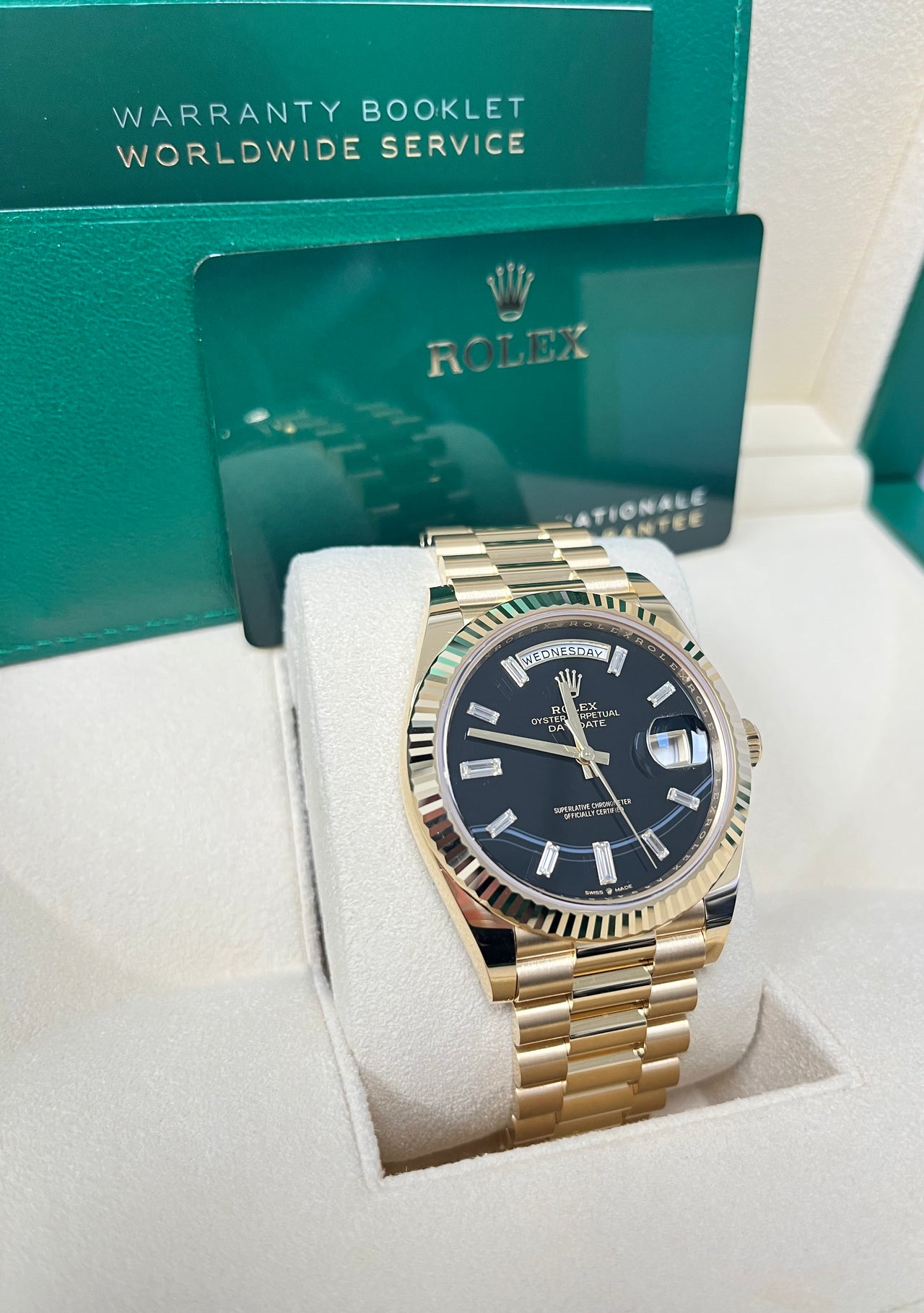 Rolex Day-Date 40 40 mm yellow gold 228238-0059 - Image 11