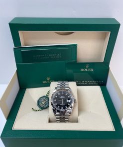 Alternative view of Rolex Datejust 41 41 mm Oystersteel and white gold 126334-0012