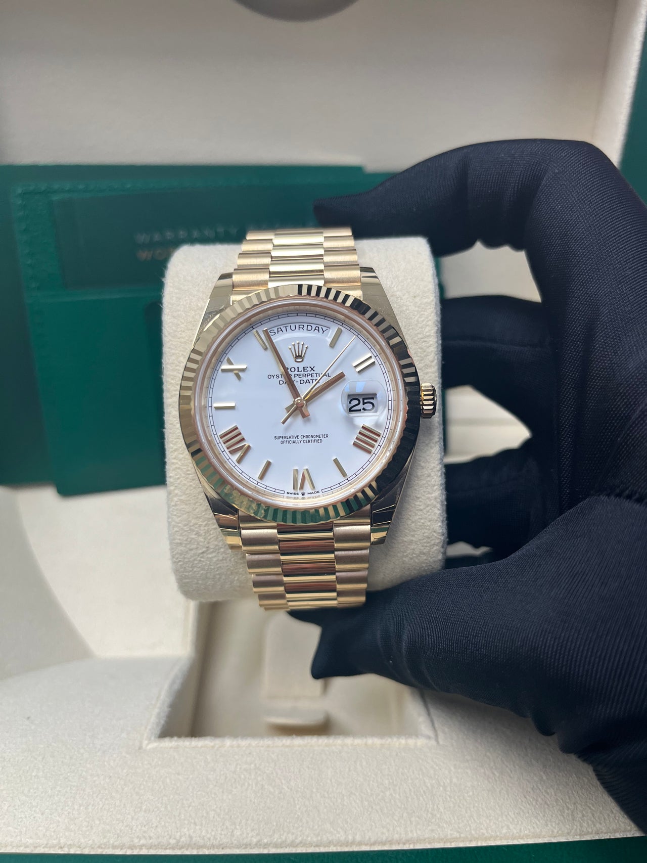 Rolex Day-Date 40 40 mm yellow gold 228238-0042 - Image 7