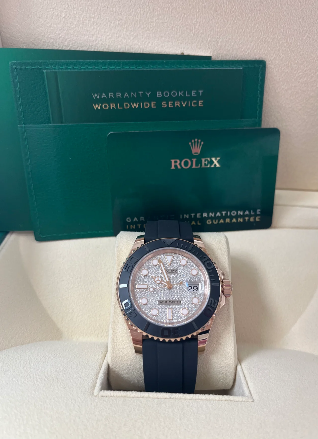 Rolex Yacht-Master 40 40 mm Everose gold 126655-0005 - Image 7