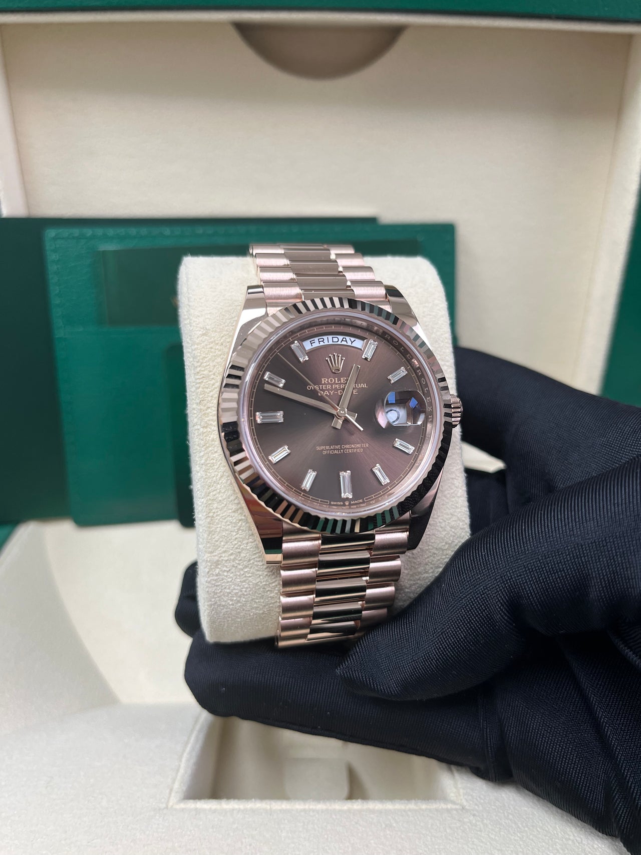 Rolex Day-Date 40 40 mm Everose gold 228235-0003 - Image 2