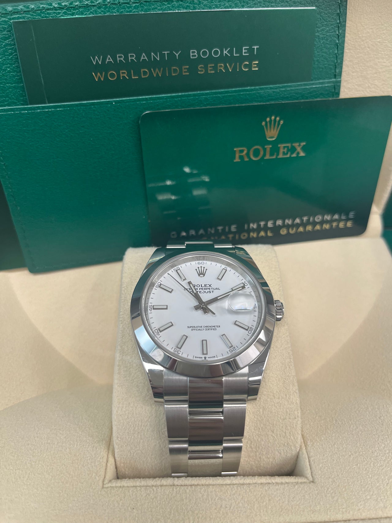 Rolex Datejust 41 41 mm Oystersteel 126300-0005 - Image 2