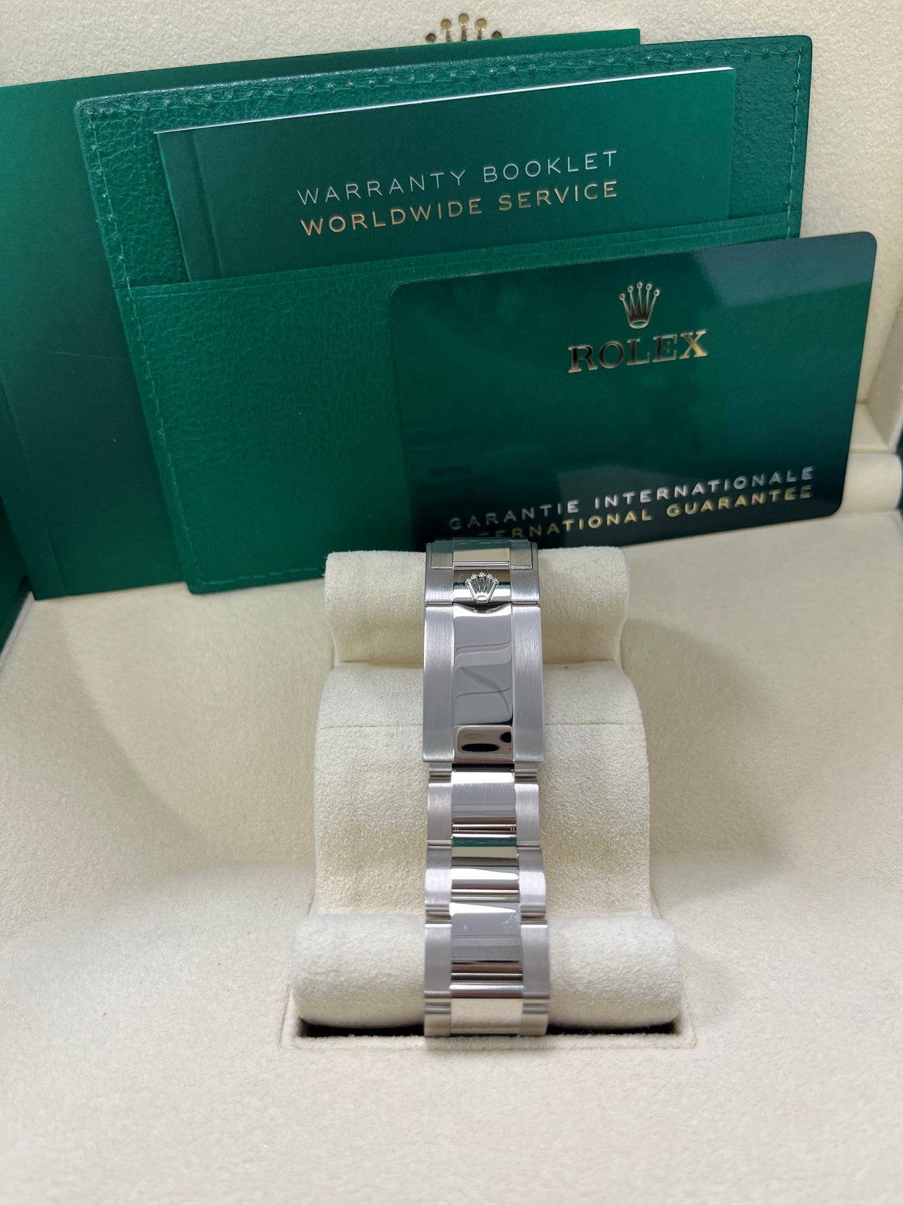 Rolex Daytona White Gold Cosmograph 40 Watch - Blue Index Dial (Ref# 116509) - Image 4