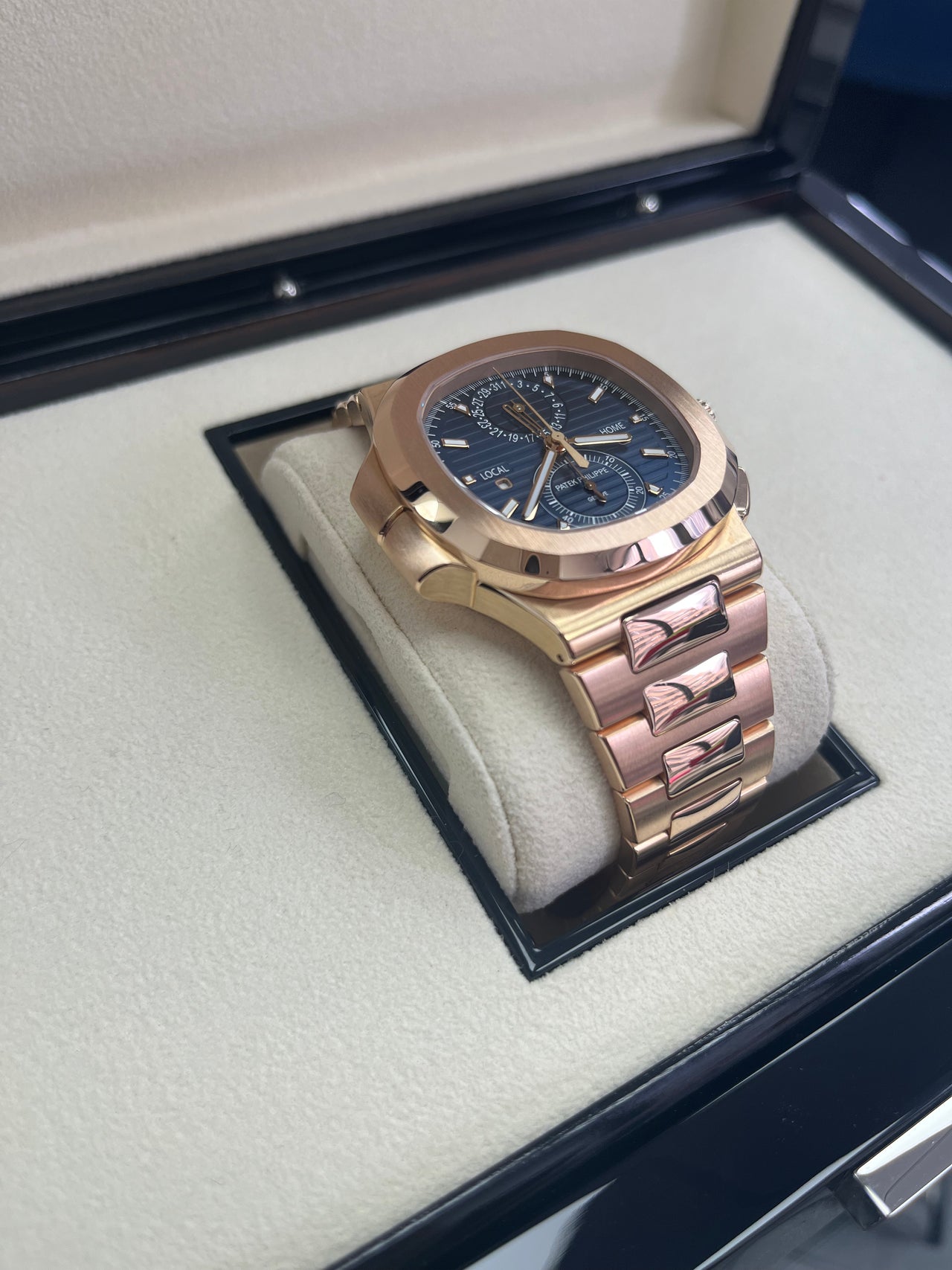 FLYBACK CHRONOGRAPH. TRAVEL TIME. Rose gold 5990/1R-001 - Image 7