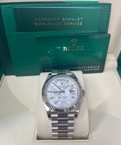 Alternative view of Rolex Day-Date 40 40 mm white gold 228239-0055