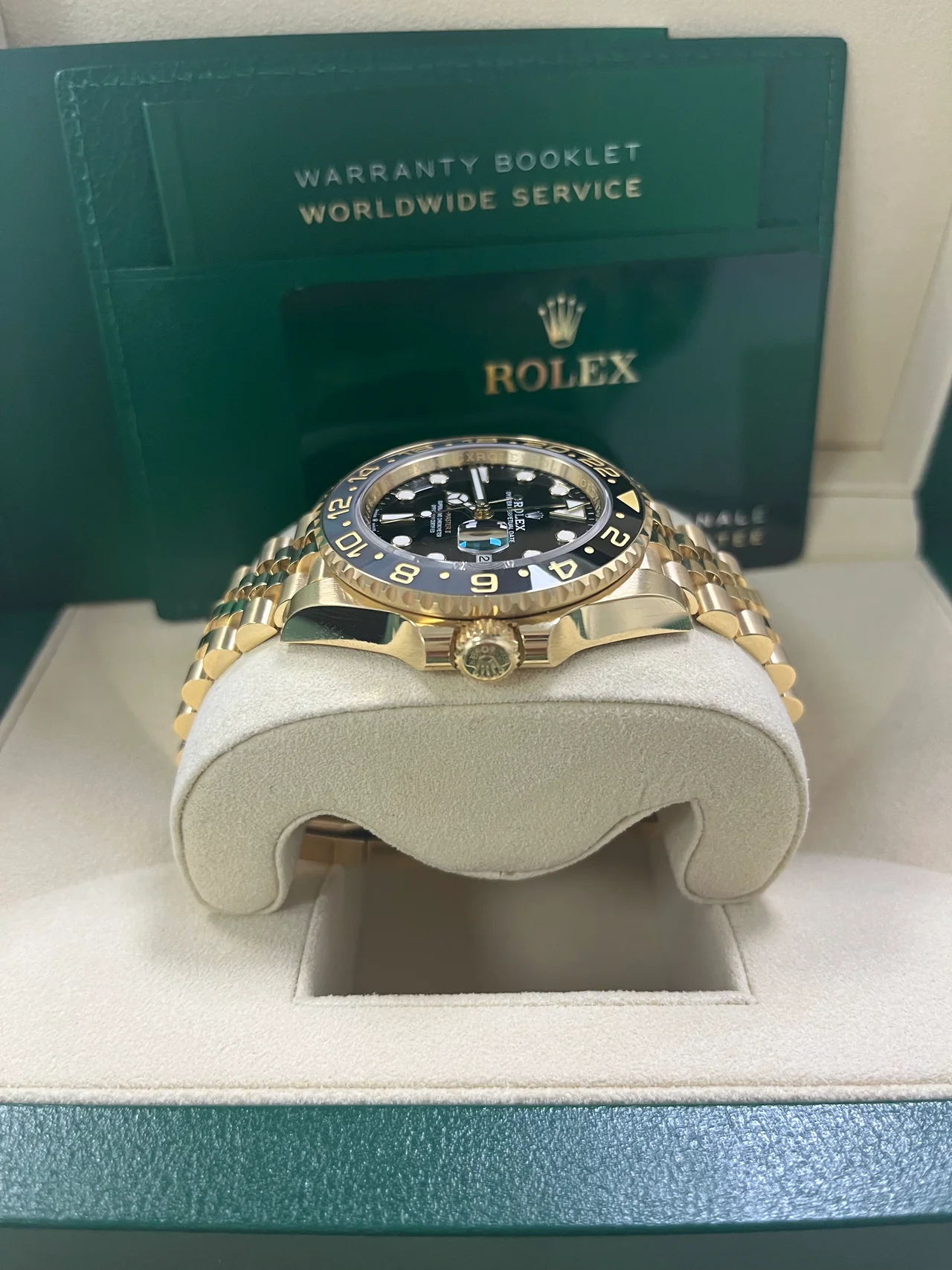Rolex GMT-Master II 40 mm yellow gold 126718grnr-0001 - Image 7