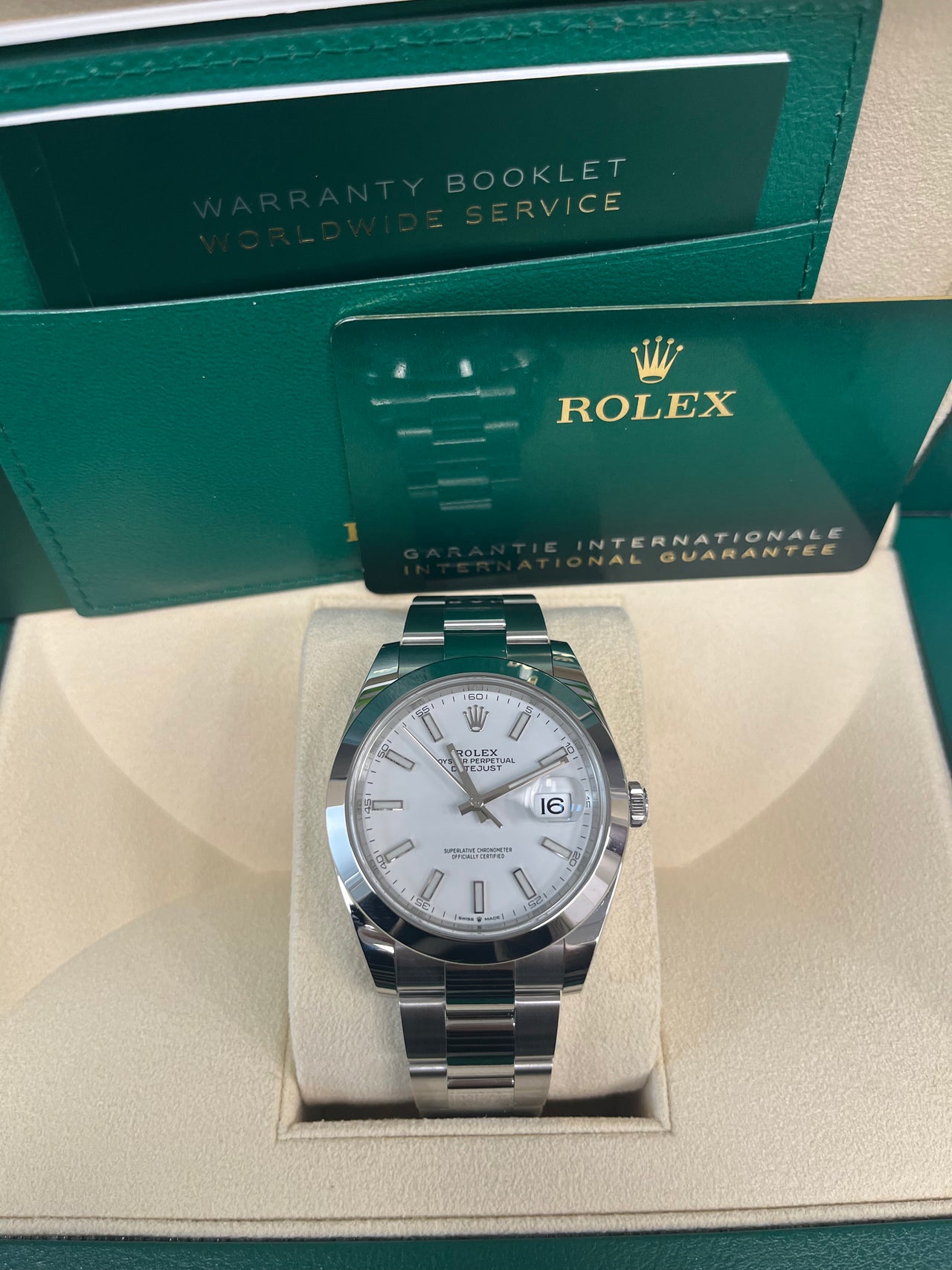 Rolex Datejust 41 41 mm Oystersteel 126300-0005 - Image 11