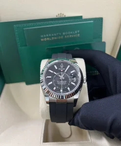 Alternative view of Rolex Sky-Dweller  42 mm  white gold 336239-0002