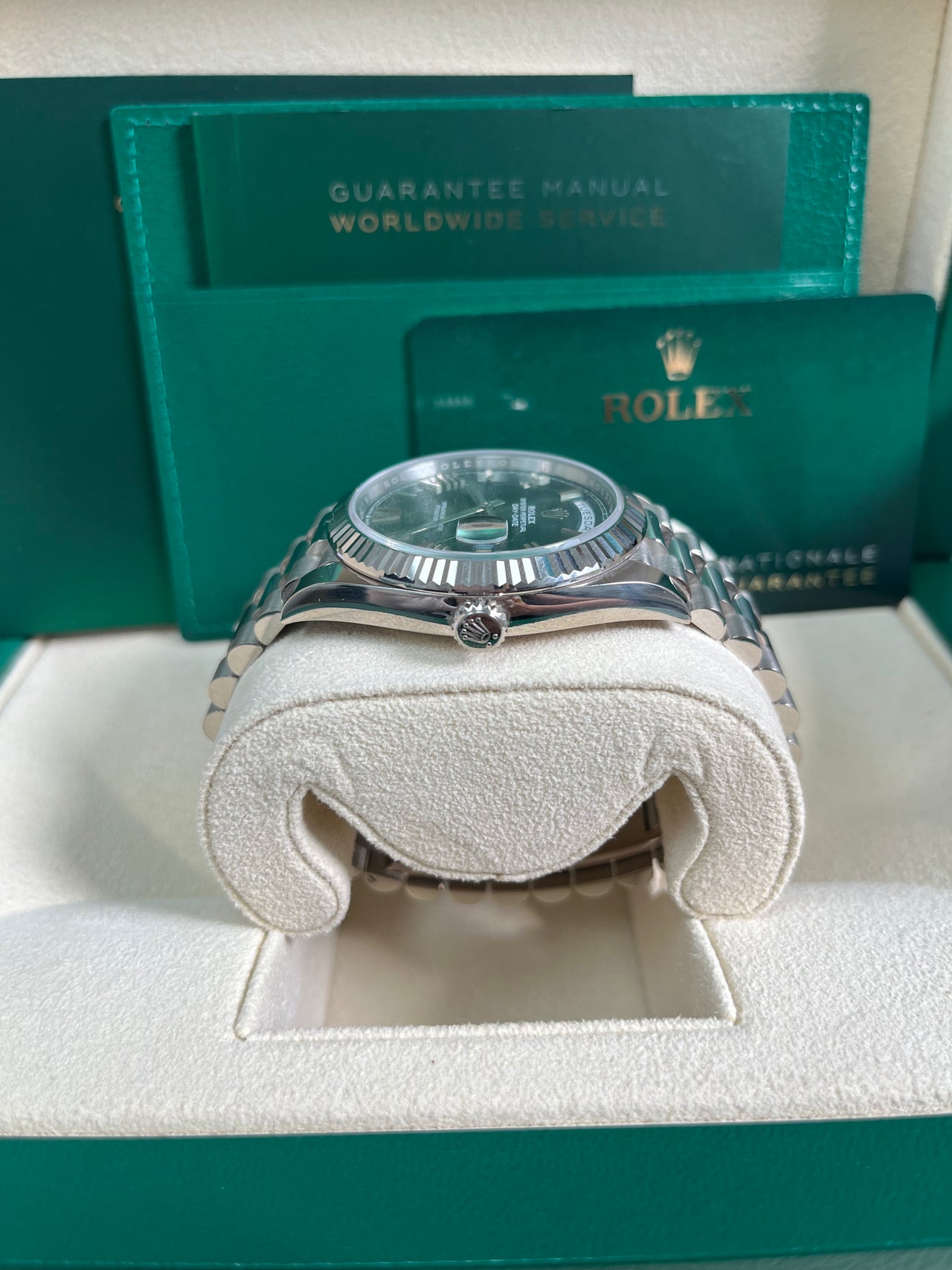 Rolex Day-Date 40 40 mm white gold 228239-0033 - Image 5